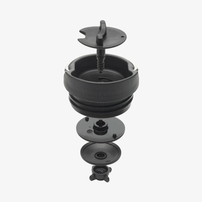 Klean Kanteen Isolatiefles TKWide 355lml/12oz met koffiedop Beryl Green