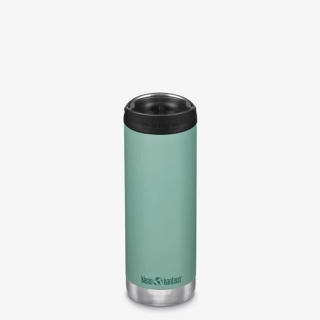 Klean Kanteen Isolatiefles TKWide 473ml/16oz met koffiedop Beryl Green