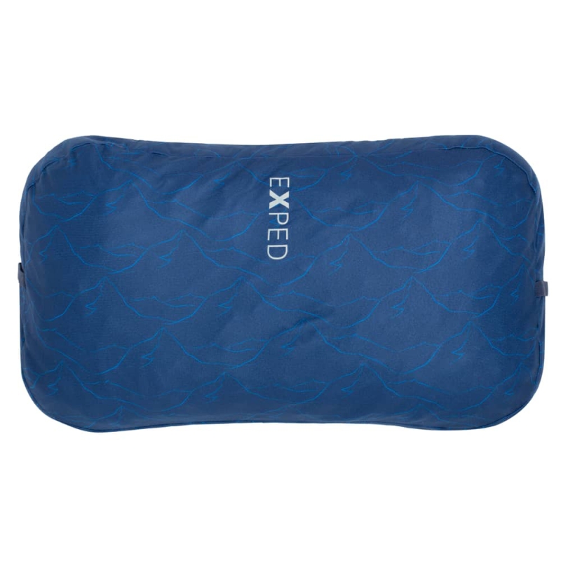 Exped REM Pillow L Blue Mountain Print