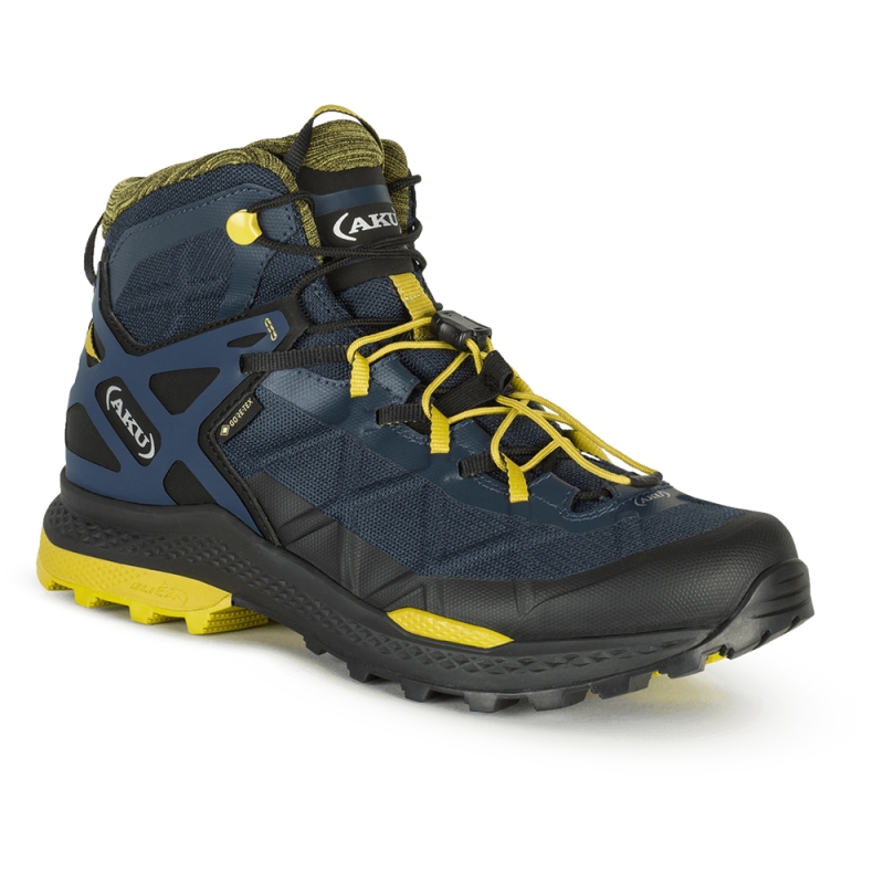 AKU Rocket Mid Gtx Blue/Mustard