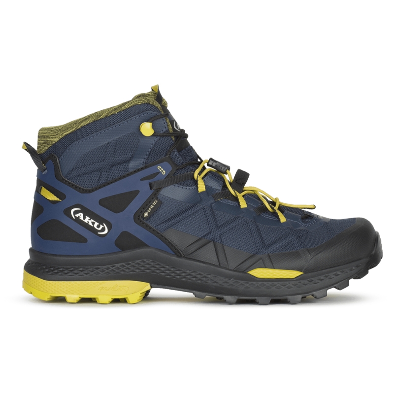 AKU Rocket Mid Gtx Blue/Mustard