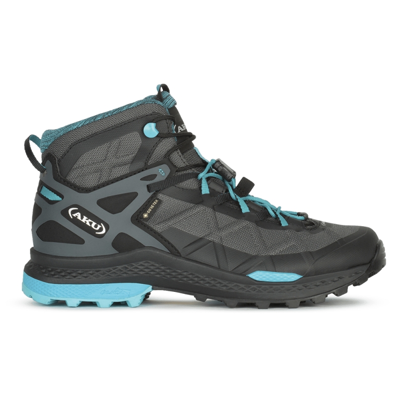 AKU Rocket Mid Gtx Women's Black/Turquoise
