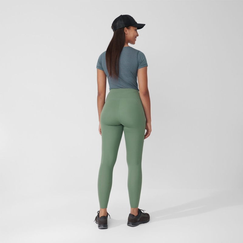 Fjällräven Abisko Tights Women's Patina Green