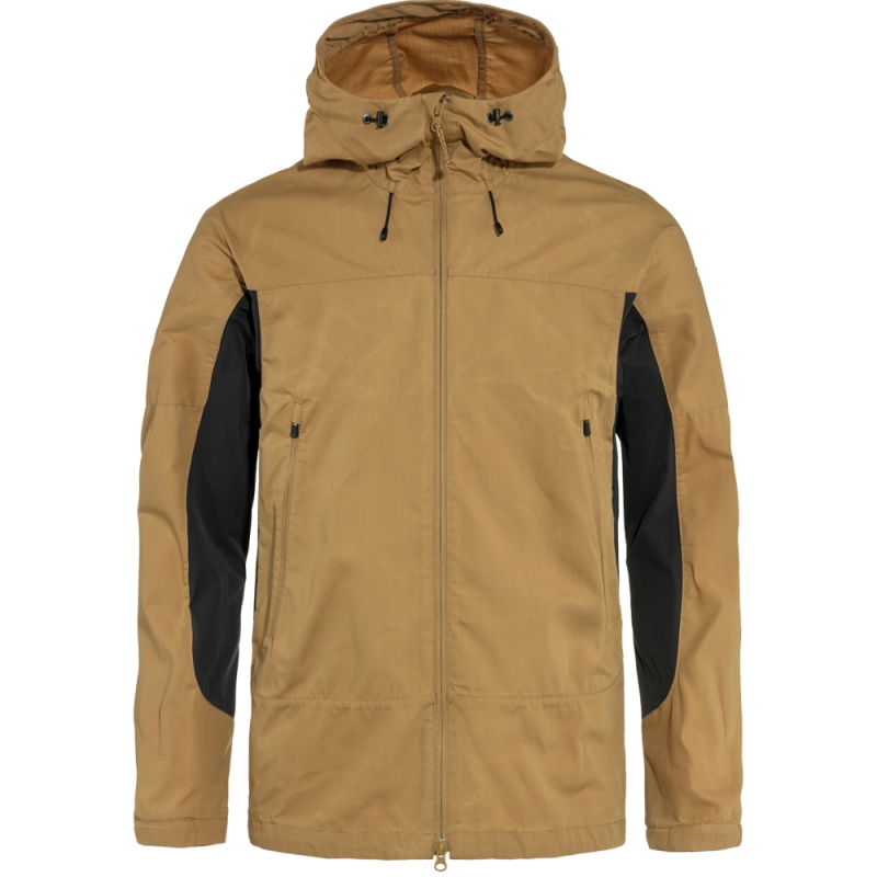 Fjällräven Abisko Lite Trekking Jacket Buckwheat Brown-Dark Grey