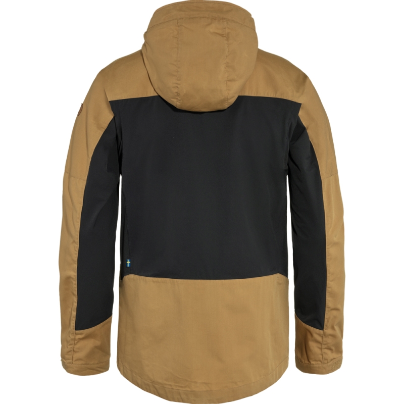 Fjällräven Abisko Lite Trekking Jacket Buckwheat Brown-Dark Grey