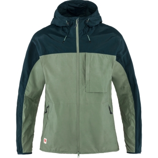 Fjällräven High Coast Wind Jacket Patina Green-Navy