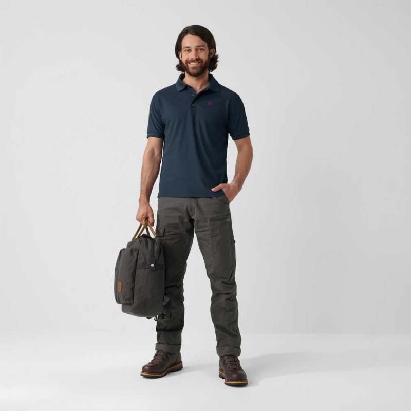 Fjällräven Crowley Pique Shirt Blueblack