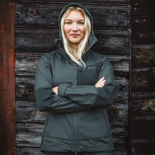 Lundhags Tived Stretch Hybrid Jacket Women's Dark Agave/Seaweed