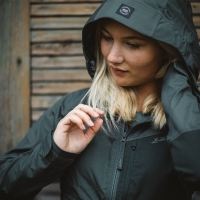 Lundhags Tived Stretch Hybrid Jacket Women's Dark Agave/Seaweed