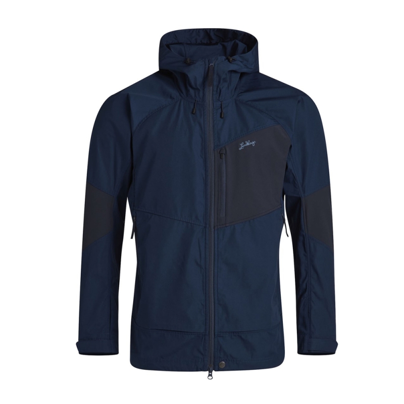 Lundhags Tived Stretch Hybrid Jacket Light Navy/Deep Blue