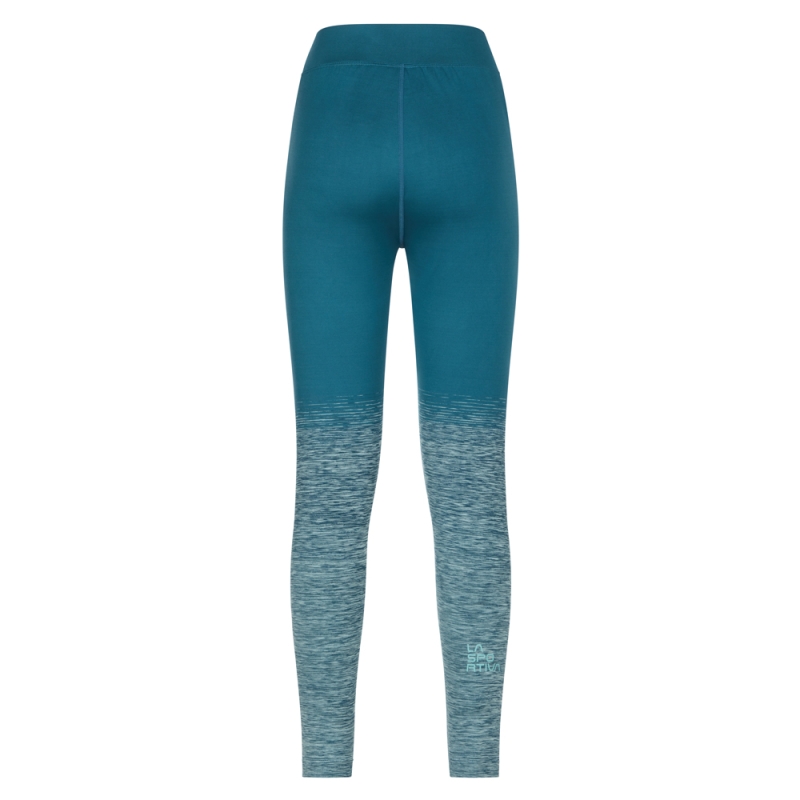 La Sportiva Patcha Leggings Women's Storm Blue/Iceberg