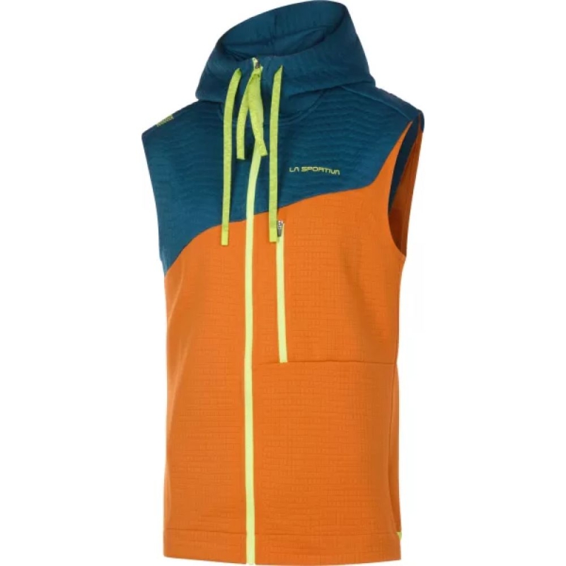 La Sportiva Seeker Primaloft Vest Hawaiian Sun/Storm Blue