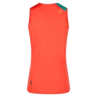 La Sportiva Embrace Tank Women's Cherry Tomato/Lagoon