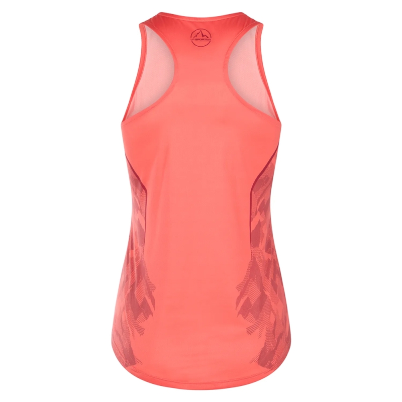 La Sportiva Pacer Tank Women's Flamingo/Velvet
