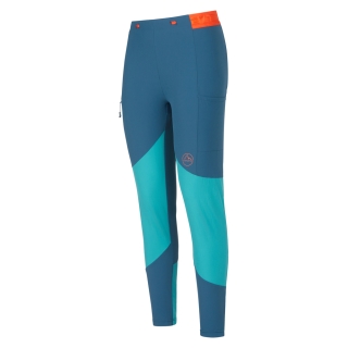 La Sportiva Camino Tight Pant Women's Storm Blue/Lagoon