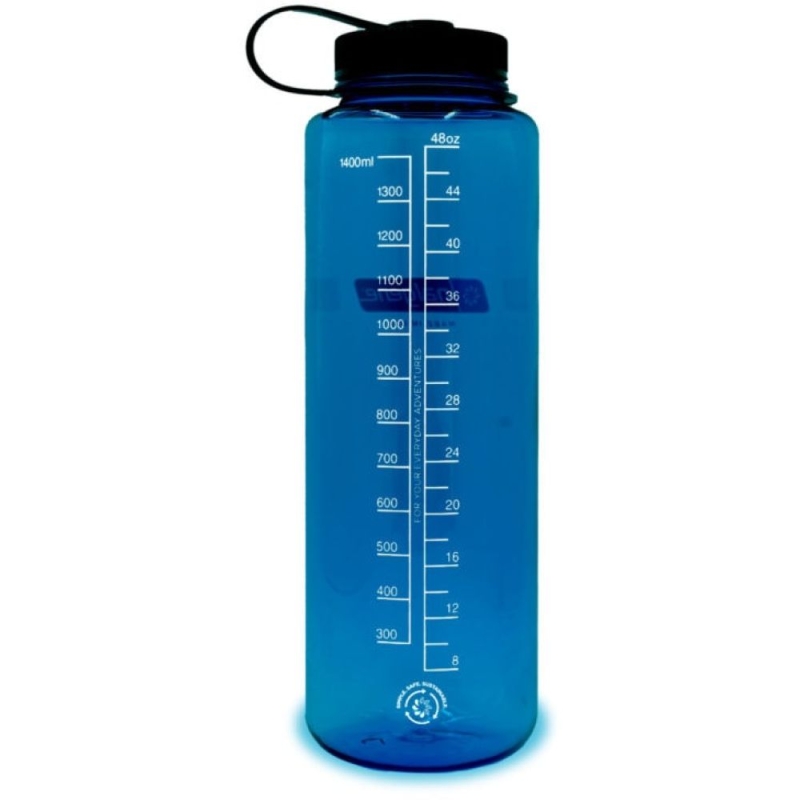 Nalgene Silo Wide Mouth 1,5L Blue Sustain