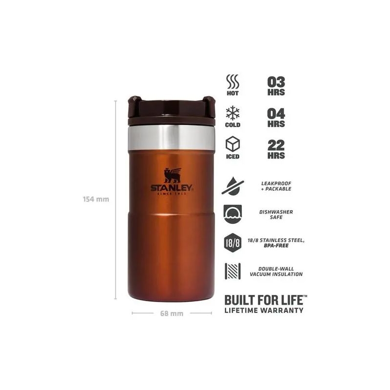 Stanley The NeverLeak Travel Mug 0,25L Maple