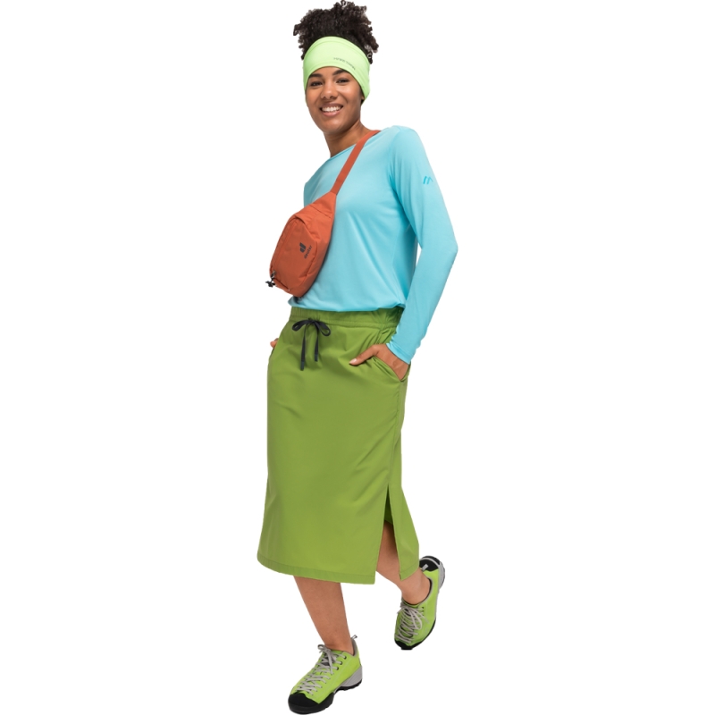 Maier Sports Fortunit Skirt Women's   fresh fern