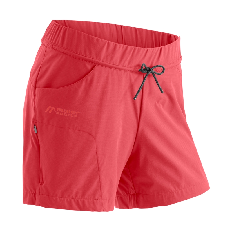 Maier Sports Fortunit Shorts Women's Watermelon Red