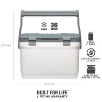 Stanley The Easy Carry Outdoor Cooler 6,6L Polar