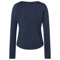 Super Natural Essential Crew Women's Blue Iris Melange