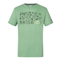 Super Natural Don't Get Lost Tee Loden Frost/Jet Black/Goldfinc