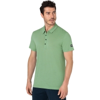 Super Natural Travel Polo Loden Frost
