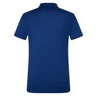 Super Natural Travel Polo Blue Depths