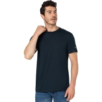 Super Natural Essential Crew Short Sleeve Blueberry