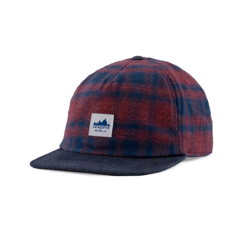 Patagonia Range Cap Connected Lines: Sequoia Red