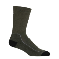 Icebreaker Hike+ Heavy Crew Loden/Blk/Gritstone Hthr
