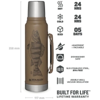 Stanley The Legendary Classic Bottle 1,0L Tan Peter Perch