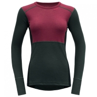 Devold Lauparen Merino 190 T-Shirt Women's Beetroot/Woods/Ink