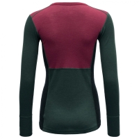 Devold Lauparen Merino 190 T-Shirt Women's Beetroot/Woods/Ink