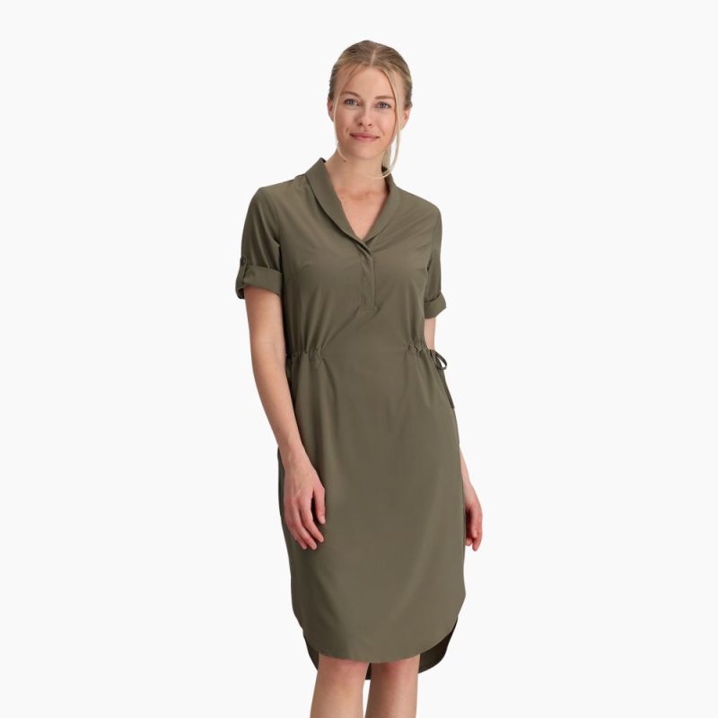 Royal Robbins Spotless Traveler Dress S/S Women's Everglade