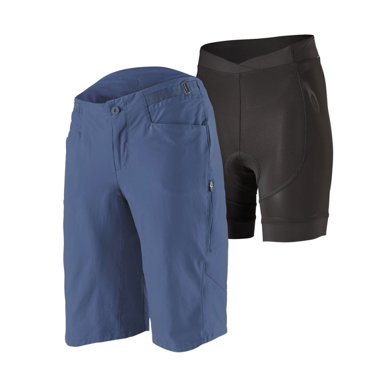 Patagonia Dirt Craft Bike Shorts Women's Current Blue