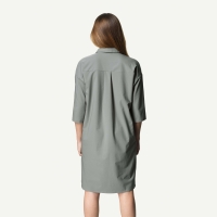 Houdini Route Shirt Dress Women's Greyser Grey