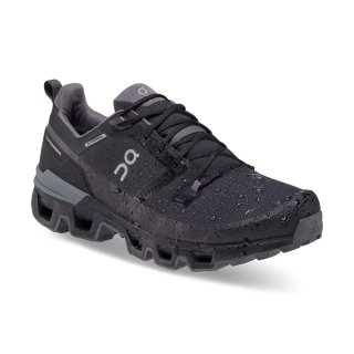 On-running Cloudwander Waterproof Black | Eclipse