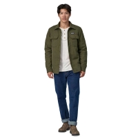 Patagonia Insulated Organic Cotton MW Fjord Flannel Shirt Basin Green