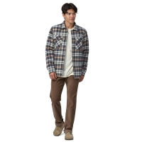 Patagonia Insulated Organic Cotton MW Fjord Flannel Shirt New Navy