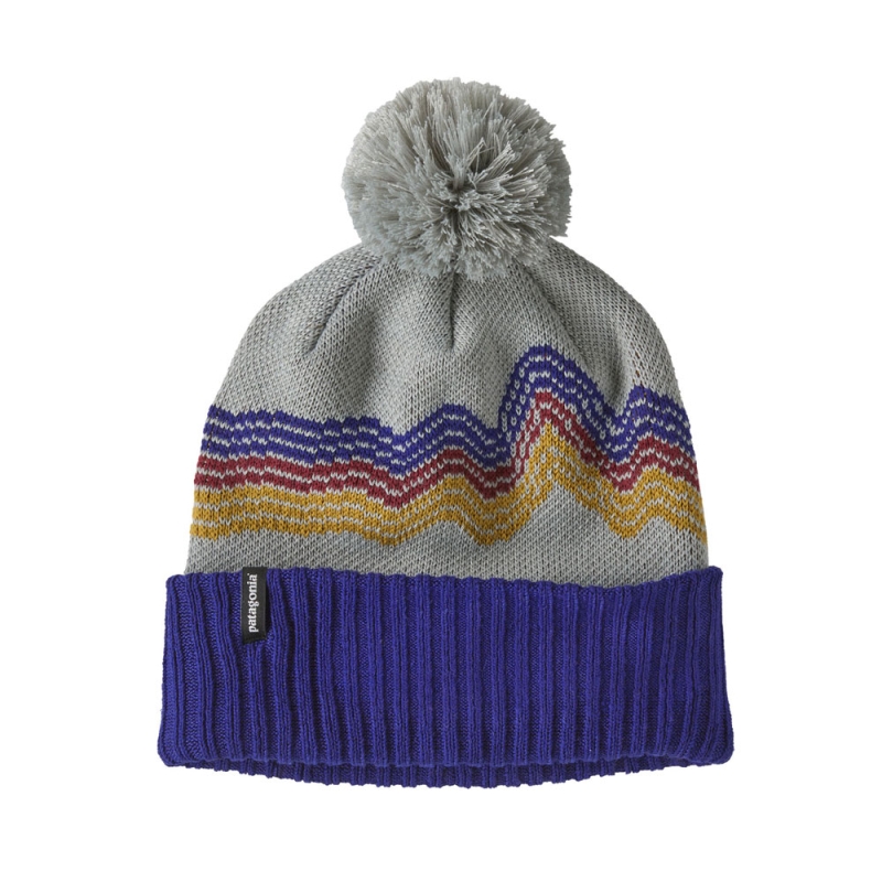 Patagonia Powder Town Beanie Ridge Rise: Sleet Green