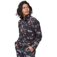 Patagonia LW Synch Snap-T P/O Women's Swirl Floral: Pitch Blue