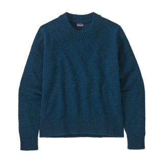 Patagonia Recycled Wool-Blend Crewneck Sweater Women's Sea Song: Natural