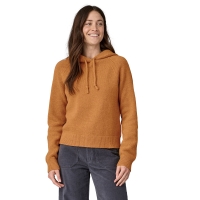 Patagonia Recycled Wool-Blend Hooded P/O Sweater Women's Dried Mango