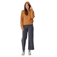 Patagonia Recycled Wool-Blend Hooded P/O Sweater Women's Dried Mango