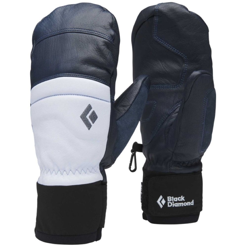 Black Diamond Spark Mitts Women's Charcoal-Belay Blue