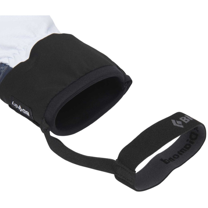Black Diamond Spark Mitts Women's Charcoal-Belay Blue