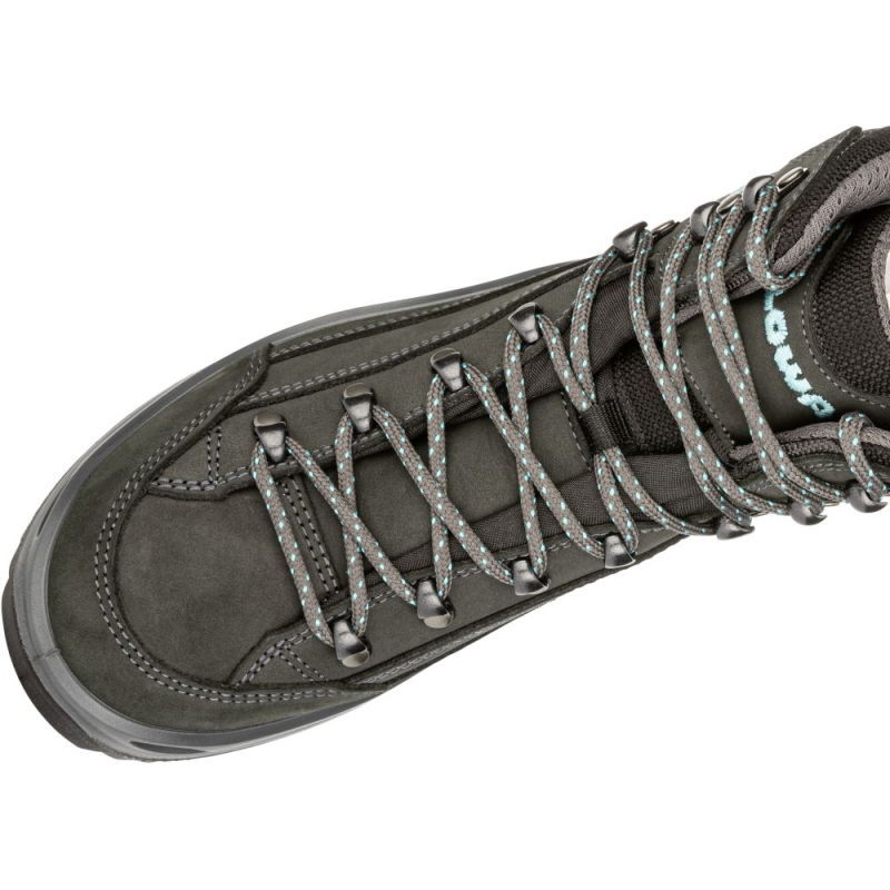 Lowa Renegade GTX Mid Women's asphalt/turquoise