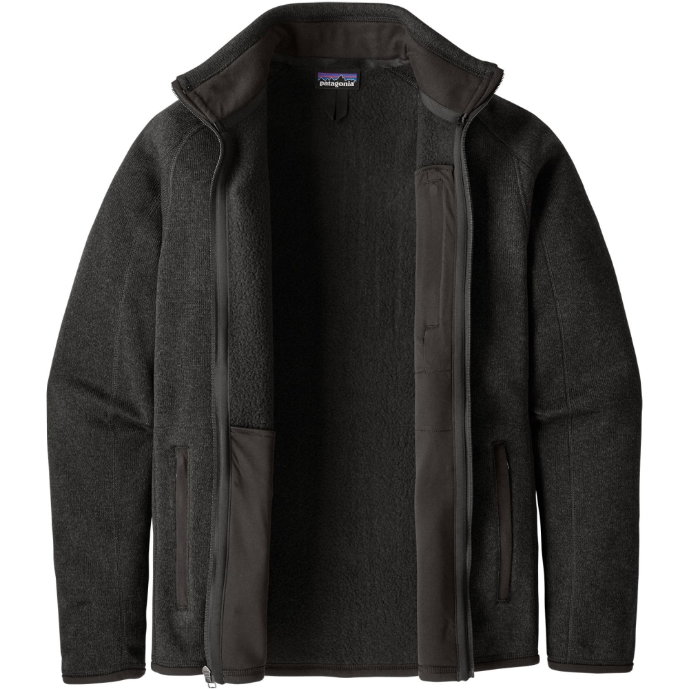 Patagonia Better Sweater Jacket Black 25528-BLK fleeces en truien online bestellen bij Kathmandu Outdoor & Travel
