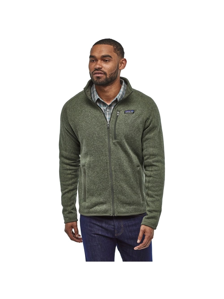 Patagonia Better Sweater Jacket Industrial Green 25528-INDG fleeces en truien online bestellen bij Kathmandu Outdoor & Travel